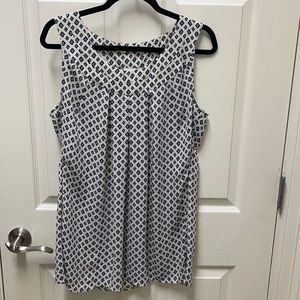 Cabi Cleo 3272 Sleeveless Blouse - Large